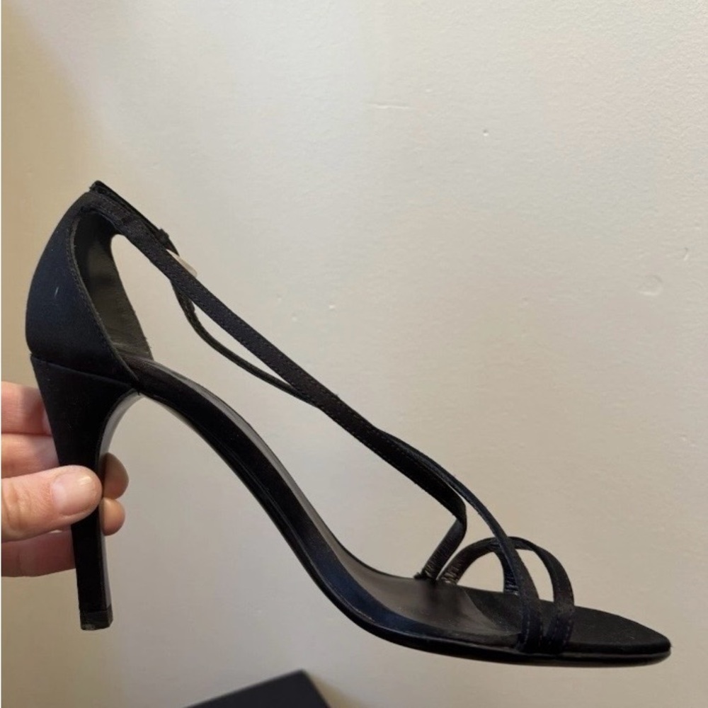 Authentic Prada Black Strappy Heels - Picture 7 of 11